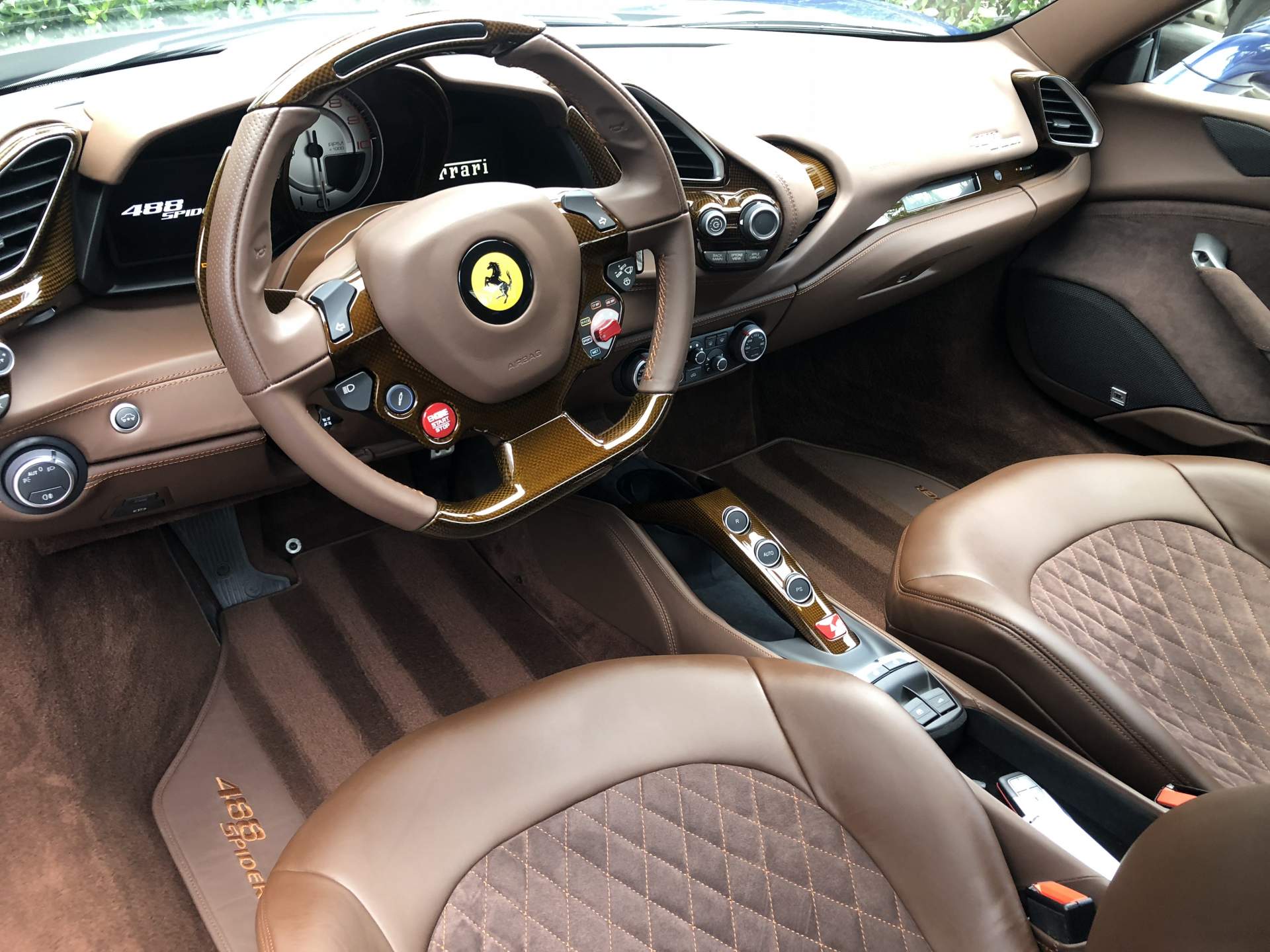 Ferrari interior 