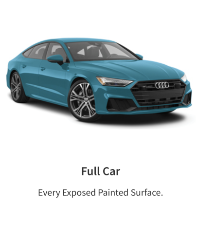 View the XPEL paint protection film coverage options (2)